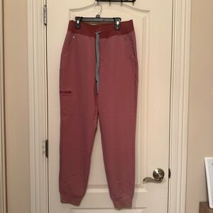 Mauve FIGS Jogger Pants